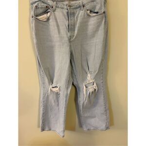 Levi’s Straight Ankle Light wash Jeans 16W